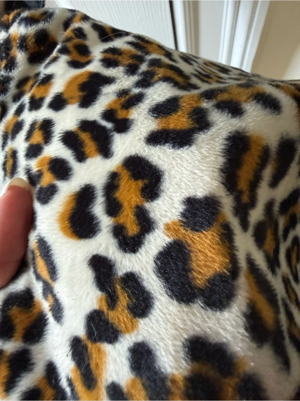Kenneth Cole Reaction Leopard Print Faux FurTote Bag - Animal Print Shoulder Bag